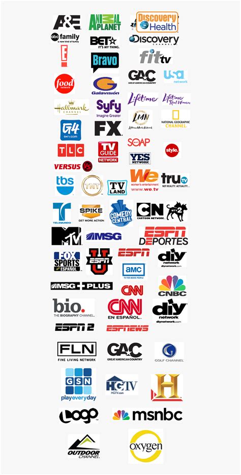 list of tv channel logos